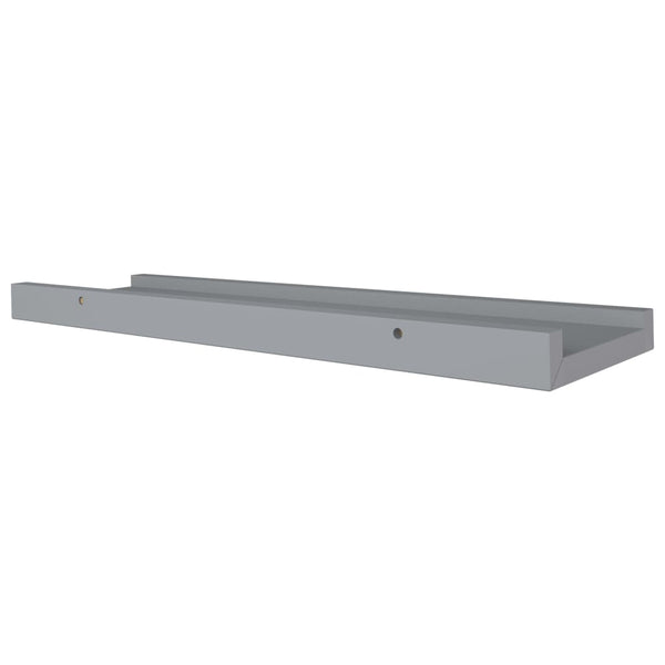 Graue Regalbretter Iozef 40x9x3cm (2 Stk. MDF)