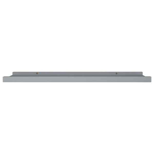 Graue Wandregale Iozef 80x9x3cm (2 Stück MDF)