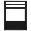 Wandwürfelregale Viser, schwarz (3 Stück MDF)