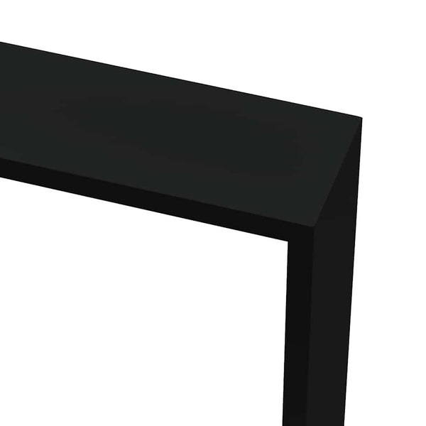 Wandwürfelregale Viser, schwarz (3 Stück MDF)
