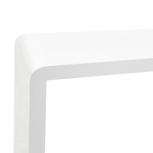 Wandregal Würfel Viser (3 Stk., MDF, weiß)