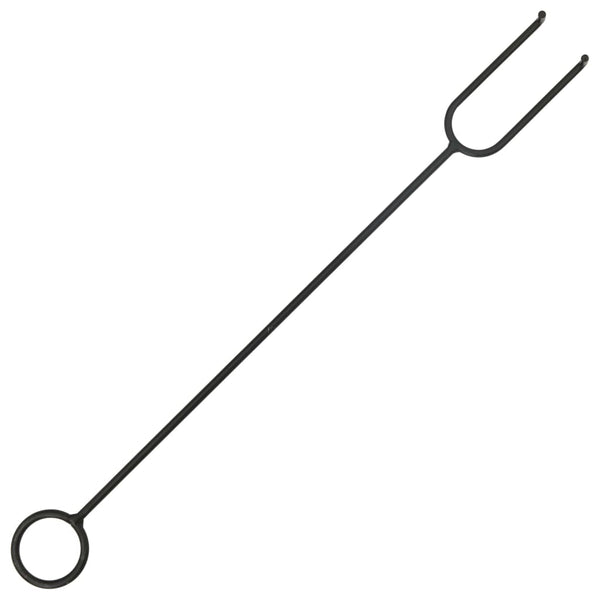 Feuerkorb und Schürhaken aus Stahl Poltna 62cm (XXL)