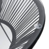 Gartentisch Glendora, Ø 70x74cm, schwarz (Rattan und Glas)