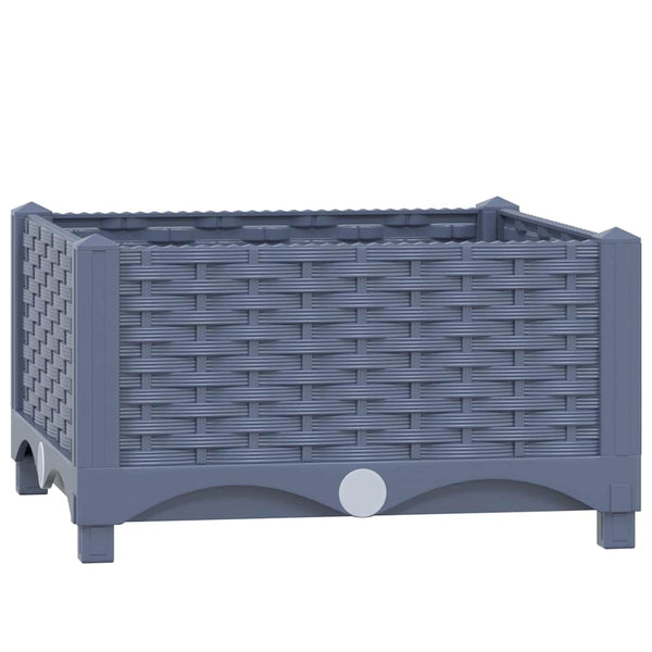 Hohes Blumenbeet Abelardo 40x40x23cm (Polypropylen)