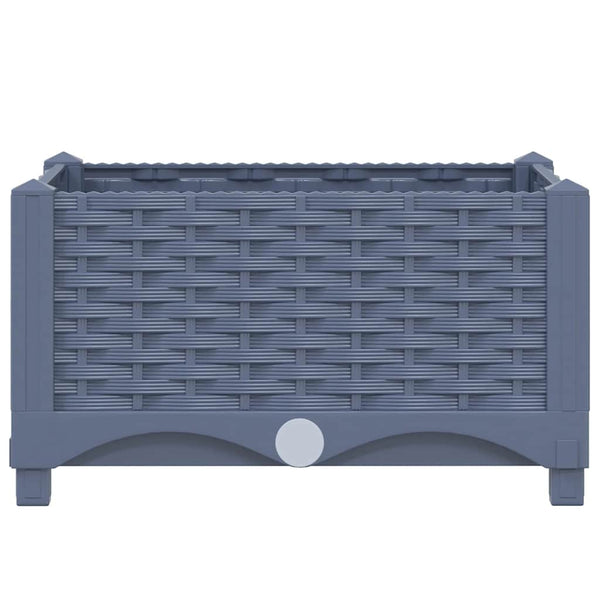 Hohes Blumenbeet Abelardo 40x40x23cm (Polypropylen)