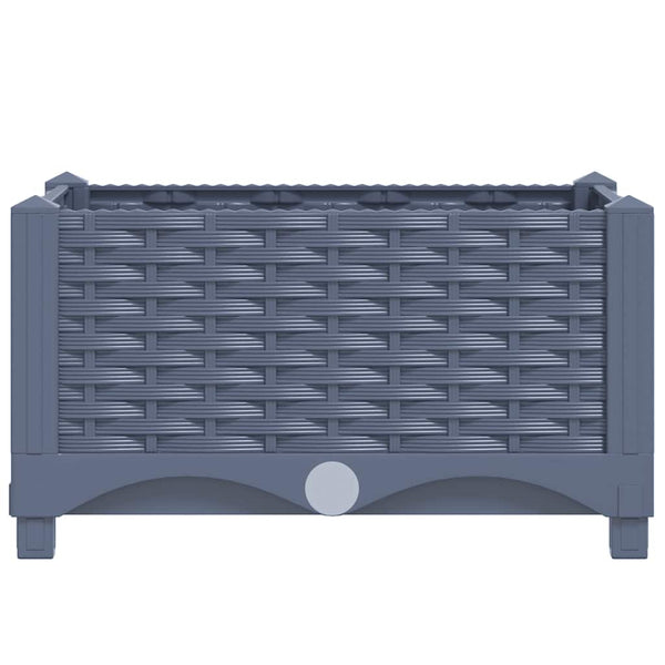 Hohes Blumenbeet Abelardo 40x40x23cm (Polypropylen)