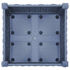 Hohes Blumenbeet Abelardo 40x40x23cm (Polypropylen)