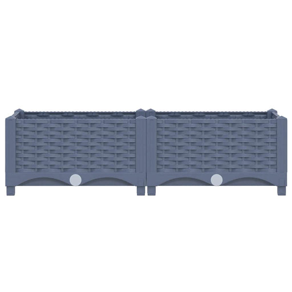 Hochbeet 80x40x23cm Abelardo (Polypropylen)