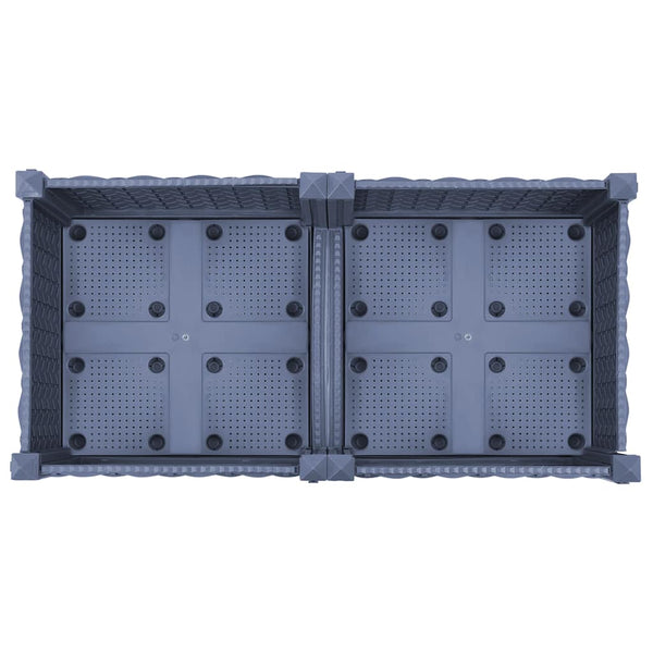 Hochbeet 80x40x23cm Abelardo (Polypropylen)