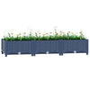 Erhöhtes Blumenbeet 120x40x23cm Abelardo (Polypropylen)