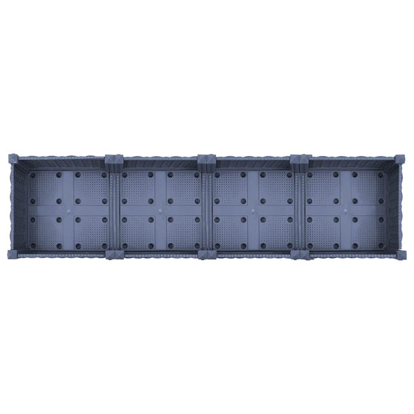 Abelardo Hochbeet 160x40x23cm (Polypropylen)