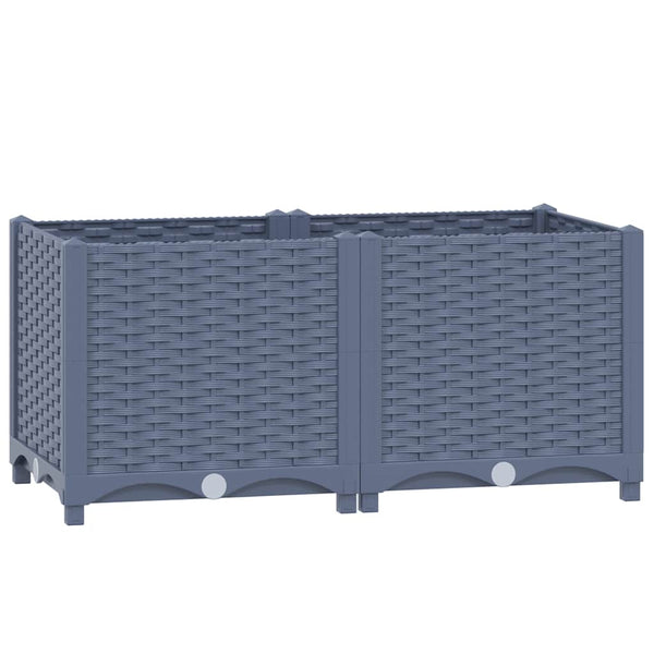 Abelardo Hochbeet 80x40x38cm (Polypropylen)