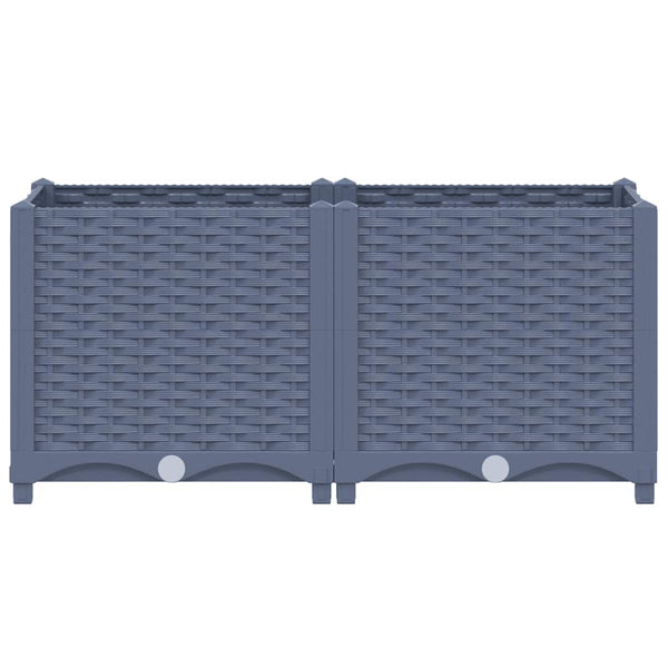 Abelardo Hochbeet 80x40x38cm (Polypropylen)