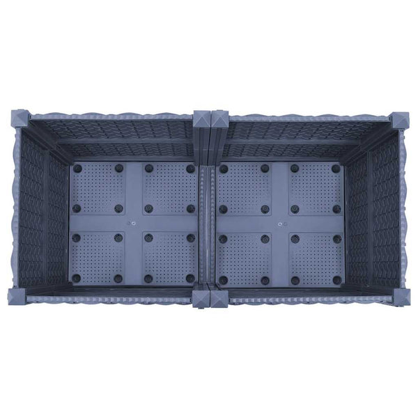 Abelardo Hochbeet 80x40x38cm (Polypropylen)