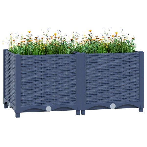 Abelardo Hochbeet 80x40x38cm (Polypropylen)