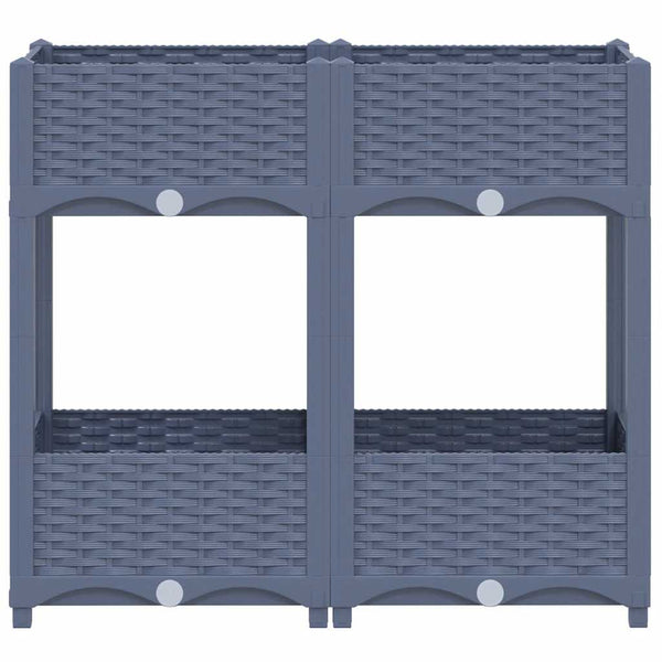 Hochbeet 80x40x71cm Abelardo (Polypropylen)