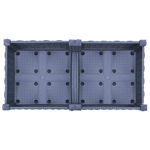 Hochbeet 80x40x71cm Abelardo (Polypropylen)