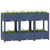 Erhöhtes Blumenbeet Abelardo 120x40x71cm (Polypropylen)