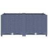 Erhöhtes Blumenbeet 80x80x38cm Abelardo (Polypropylen)