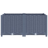 Erhöhtes Blumenbeet 80x80x38cm Abelardo (Polypropylen)