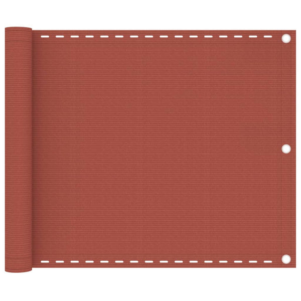 Terrakotta Balkonsichtschutz Bobe 75x600cm (HDPE)