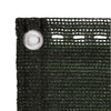 Dunkelgrüner Balkonsichtschutz Bobe 75x500cm (HDPE)