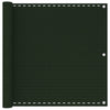Dunkelgrüner Balkonsichtschutz Bobe 90x500cm (HDPE)
