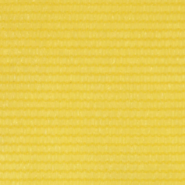 Gelber Balkonsichtschutz Bobe 75x600cm (HDPE)