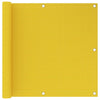 Gelber Balkonsichtschutz Bobe 90x600cm (HDPE)