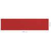 Roter Balkonsichtschutz Bobe 120x500cm (HDPE)