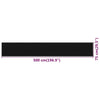 Bobe Balkonumspannung, 75 x 500 cm, Schwarz (HDPE)