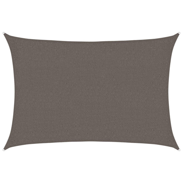Sonnensegel Cristodora 2x3 m Anthrazit (160 g/m² HDPE)