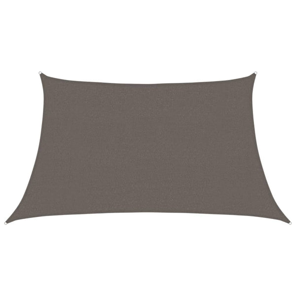 Sonnensegel Anthrazit Tudosi 3/4x2 m (160 g/m² HDPE)