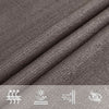 Anthrazit Sonnensegel Tudosi 3/4x3 m (160 g/m² HDPE)