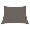 Anthrazit Sonnensegel Tudosi 4/5x3 m (160 g/m² HDPE)