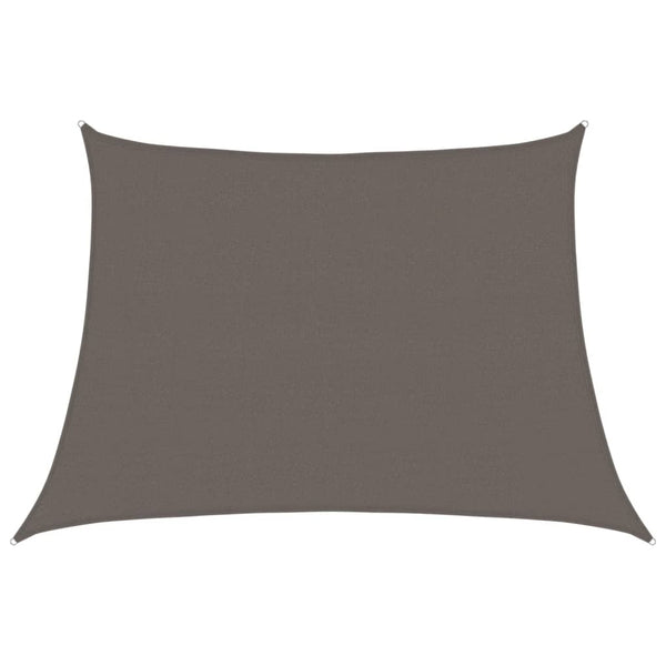 Anthrazit Sonnensegel Tudosi 4/5x3 m (160 g/m² HDPE)