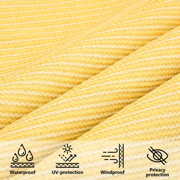Beige aurinkopurje Cristodora 2x3 m (160 g/m² hdpe)
