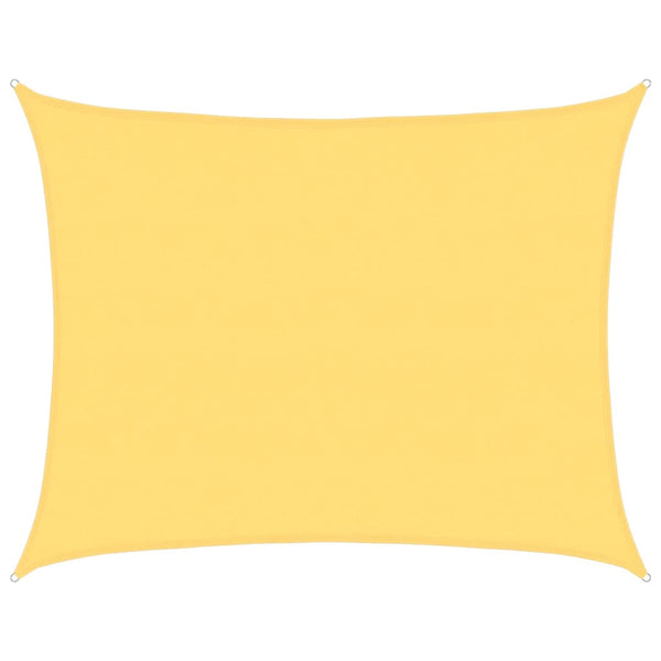 Beiges Sonnensegel Cristodora 6x7 m (160 g/m² hdpe)