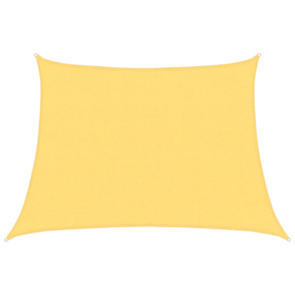 Beiges Sonnensegel Tudosi 4/5x3 m (160 g/m² HDPE)