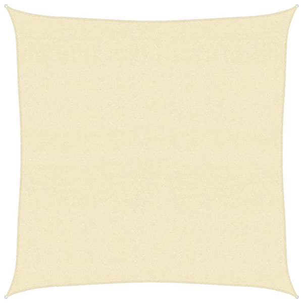 Sonnensegel Huth 4x4 m cremefarben (160 g/m² HDPE)