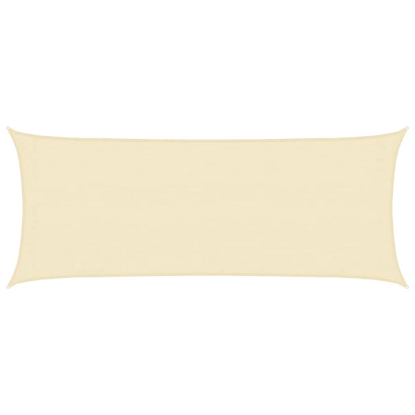 Sonnensegel Cristodora creme 2x5 m (160 g/m² HDPE)
