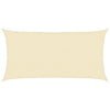 Creme Sonnensegel Cristodora 2,5x4,5 m (160 g/m² HDPE)