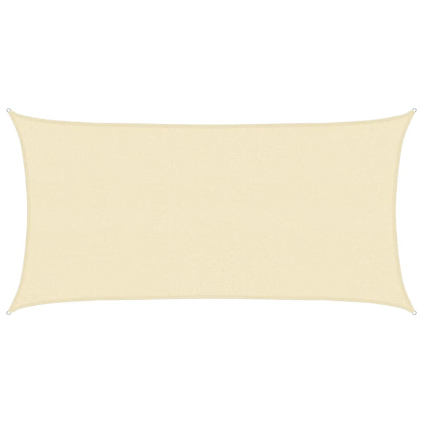 Creme Sonnensegel Cristodora 2,5x4,5 m (160 g/m² HDPE)