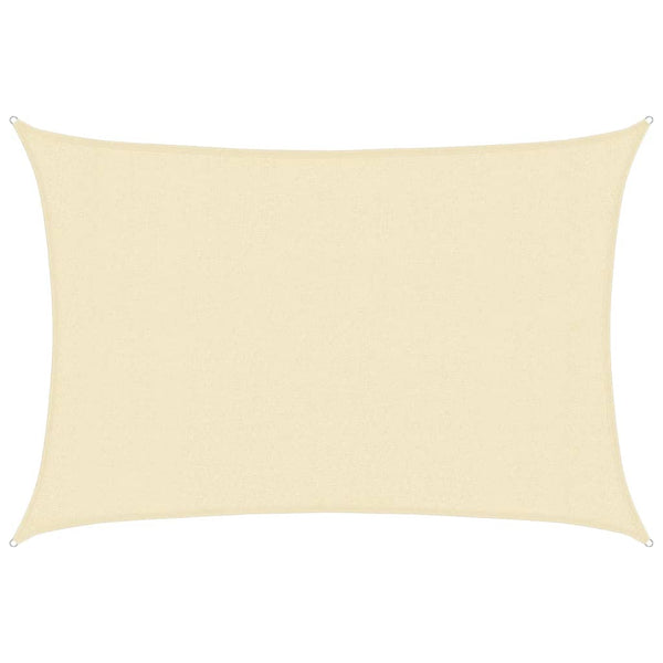 Creme Sonnensegel Cristodora 3x5 m (160 g/m² HDPE)
