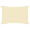 Cremefarbenes Sonnensegel Cristodora 5x7 m (160 g/m² HDPE)