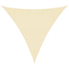 Creme Sonnensegel Epamimondas 3x3x3 m (160 g/m² HDPE)