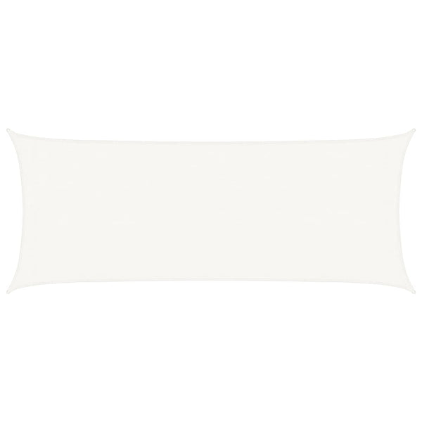 Weißes Sonnensegel Cristodora 2x4,5 m (160 g/m² HDPE)