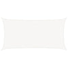 Weißes Sonnensegel Cristodora 2,5x4,5 m (160 g/m² HDPE)