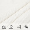 Weißes Sonnensegel Cristodora 2,5x4,5 m (160 g/m² HDPE)