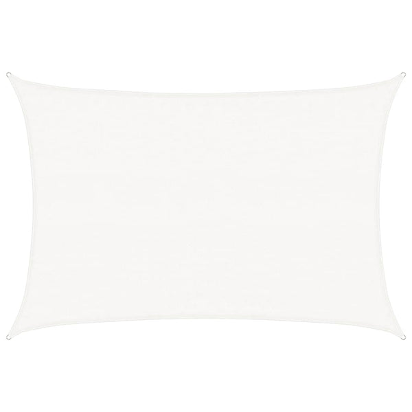 Weißes Sonnensegel Cristodora 3,5x4,5 m (160 g/m² HDPE)